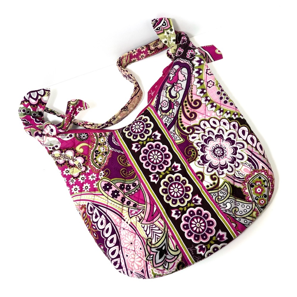 Vera Bradley Olivia Bag Retired Print Very Berry Paisley